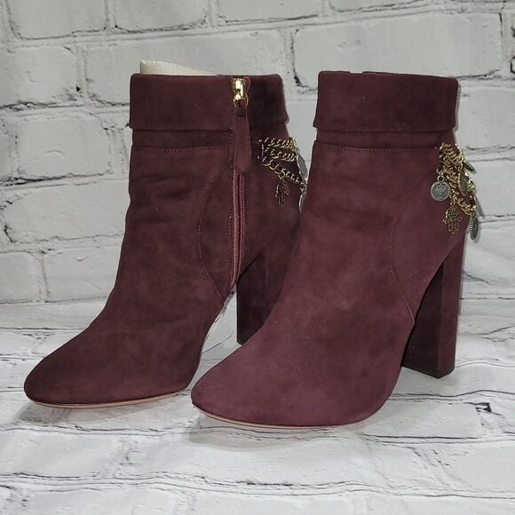Rich Purple Aquazzura 'Naty' Boot - 36.5 - Picture 6 of 12